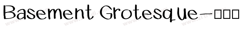 Basement Grotesque字体转换